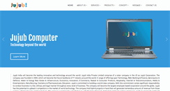 Desktop Screenshot of jujubtechnologies.com