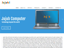 Tablet Screenshot of jujubtechnologies.com